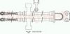 LANCIA 82416097 Cable, parking brake